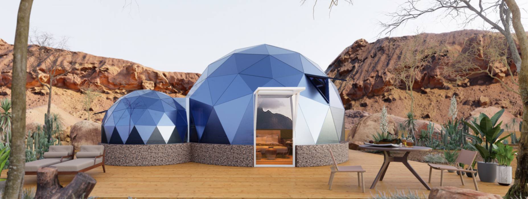 长治球形智能光伏玻璃星空房